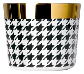 Sieger by Fürstenberg, Champagne goblets, Sip of Gold Pepita champagne goblet