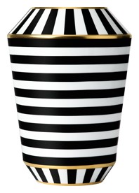 Sieger by Fürstenberg, Luna, Vase striped large