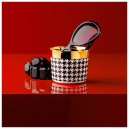 Sieger by Fürstenberg, Champagne goblets, Sip of Gold Pepita champagne goblet