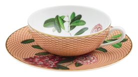Raynaud, Trésor fleuri, Tea cup extra and saucer