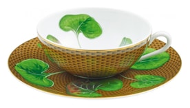 Raynaud, Trésor fleuri, Tea cup extra and saucer