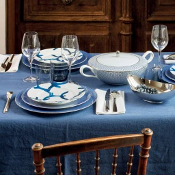 Raynaud, Trésor bleu, Oval platter - photo 4