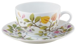 Raynaud, Paradis, Tea cup and saucer white background