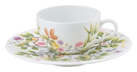 Raynaud, Paradis, Moka cup and saucer white background