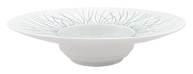 J.L Coquet, Hémisphère Tundra Platinum, Rim soup plate large