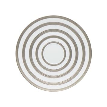 J.L Coquet, Hémisphère Platinum, Tea saucer