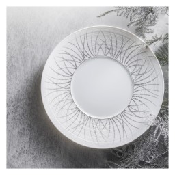 J.L Coquet, Hémisphère Tundra Platinum, Tea saucer