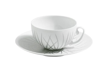 J.L Coquet, Hémisphère Tundra Platinum, Tea saucer