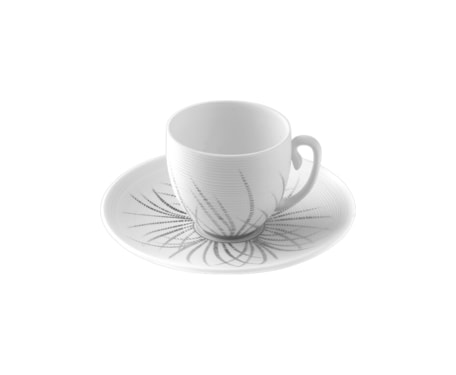 J.L Coquet, Hémisphère Tundra Platinum, Coffee cup