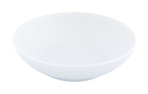 J.L Coquet, Hémisphère White Satin, Salad bowl, large