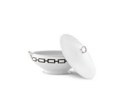 Ginori 1735, Catene Nero, Soup tureen