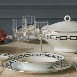 Ginori 1735, Catene Nero, Soup tureen