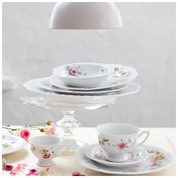 Rosenthal, Maria Pink Rose, Salad bowl
