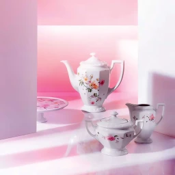 Rosenthal, Maria Pink Rose, Teapot - photo 2