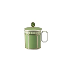 Rosenthal, Swarovski Signum, Mug with handle and lid