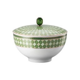 Rosenthal, Swarovski Signum, Soup bowl with lid