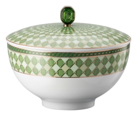 Rosenthal, Swarovski Signum, Soup bowl with lid