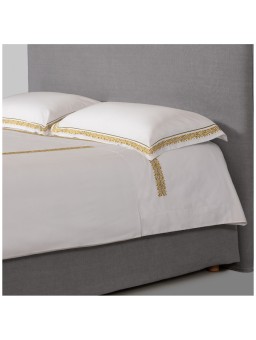 Jesurum, Masai bed linen, Olive, Top Sheet