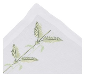 Jesurum, Plumes table set, Green, Place mat