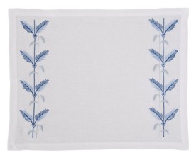 Jesurum, Plumes table set, Blue, Place mat