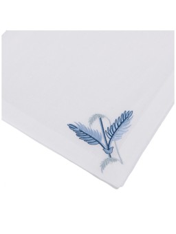 Jesurum, Plumes table set, Blue, Napkin