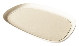 Giobagnara, Maris aluminium trays by Kelly Wearstler, Medium rectangular tray, ivory