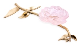 Daum, Camelia bowls and flowers, Ornamental flower, pink