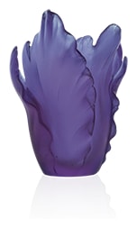 Daum, Tulipe vases, Purple vase