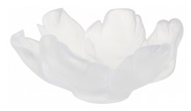 Daum, Tulipe bowls, Small white bowl