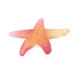 Daum, Mer de Corail sculptures, Amber red starfish