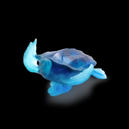 Daum, Mer de Corail sculptures, Large blue sea turtle