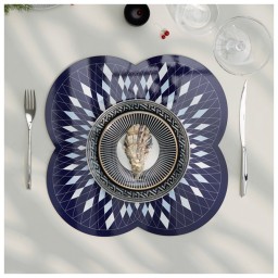 TRUFFLE BEE, KALEIDOSCOPE, Wooden Placemats set of 4