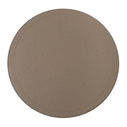 Giobagnara, Round placemats, Large round placemat, two stitching row