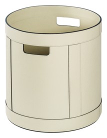 Giobagnara, Round storage baskets, Low storage basket with handles