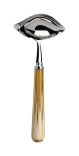 Alain Saint-Joanis, Basic cream horn, stainless steel, Gravy ladle