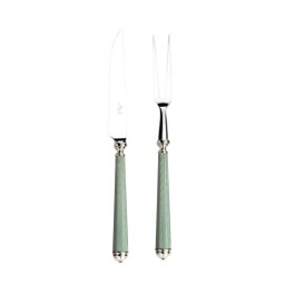 Alain Saint-Joanis, Wave almond inox, stainless steel, Carving set