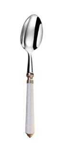 Alain Saint-Joanis, Séville white, stainless steel, Dessert spoon