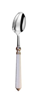 Alain Saint-Joanis, Séville white, stainless steel, Tea spoon