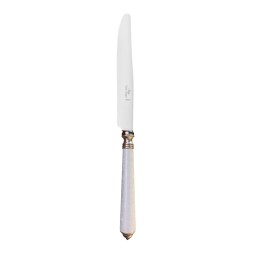 Alain Saint-Joanis, Séville white, stainless steel, Table knife