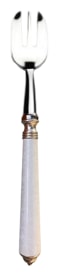 Alain Saint-Joanis, Séville white, stainless steel, Oyster fork