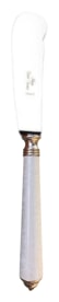 Alain Saint-Joanis, Séville white, stainless steel, Butter knife