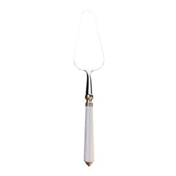 Alain Saint-Joanis, Séville white, stainless steel, Cake server