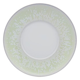 Jaune de Chrome, Song Amande, Bread & butter plate, bolero shape