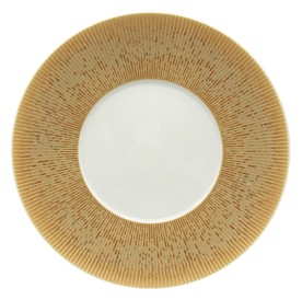 Jaune de Chrome, Song Ocre, Dinner plate, bolero shape