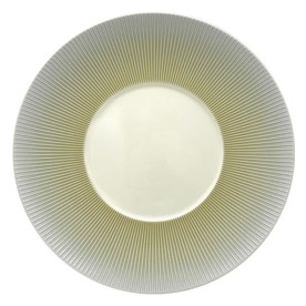 Jaune de Chrome, Dune, Bread and butter plate, bolero shape