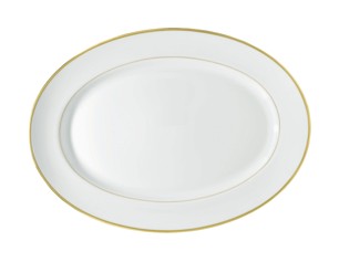 Raynaud, Fontainebleau or (filet marli), Oval platter