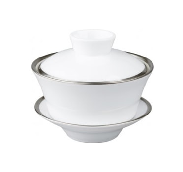 Raynaud, Fontainebleau platine, Chinese tea cup lid