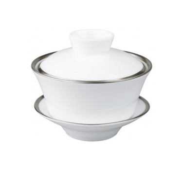 Raynaud, Fontainebleau platine, Chinese tea cup lid