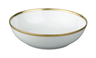 Raynaud, Fontainebleau or, Coupe plate deep