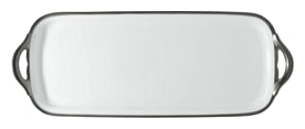 Raynaud, Fontainebleau platine, Long cake serving plate